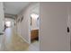 Hallway with a view of a bathroom at 7621 Brightwater Pl, Oviedo, FL 32765