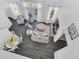 High-ceiling living area with open floor plan at 770 Siena Palm Dr # 305, Celebration, FL 34747