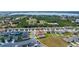 Aerial view showing home's location near a lake at 1117 Star Ruby Ln, Winter Haven, FL 33880