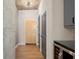 Bright condo entryway with wood flooring and neutral color palette at 155 S Court Ave # 1912, Orlando, FL 32801