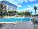 Enjoy the refreshing pool and surrounding lounge area at 155 S Court Ave # 1912, Orlando, FL 32801