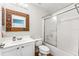 Clean bathroom with a shower/tub combo and updated vanity at 2913 Elbib Dr, Saint Cloud, FL 34772