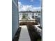 Sidewalk view between townhouses showing additional homes at 4778 Sparkling Shell Ave, Kissimmee, FL 34746