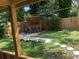 Backyard with an outdoor bar and seating area at 280 Westwood Ave, Winter Haven, FL 33880