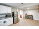 Modern kitchen with stainless steel appliances and white cabinets at 280 Westwood Ave, Winter Haven, FL 33880