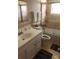 Clean bathroom with tub, shower, and vanity at 280 Westwood Ave, Winter Haven, FL 33880