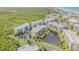 Aerial view of condo community near the ocean at 5300 S Atlantic Ave # 2-502, New Smyrna Beach, FL 32169