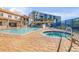 Relaxing hot tub next to the swimming pool at 5300 S Atlantic Ave # 2-502, New Smyrna Beach, FL 32169