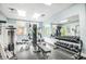 Well-equipped fitness center with various exercise machines and free weights at 5300 S Atlantic Ave # 2-502, New Smyrna Beach, FL 32169