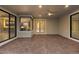 Covered patio overlooking the pool and backyard at 8681 Crested Eagle Pl, Sanford, FL 32771