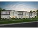 Modern townhome exterior, showcasing attractive design at 10274 Hadley St, Orlando, FL 32829