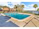 Community pool with lake view at 1836 N Crystal Lake Dr # 31, Lakeland, FL 33801