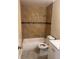 Clean bathroom with tile surround tub and shower at 2802 N Powers Dr # 18, Orlando, FL 32818