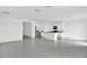 Open concept kitchen with island and stainless steel appliances at 416 Mckenna Dr, Winter Haven, FL 33881