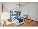 Main bedroom with water view and plenty of natural light at 4834 Hall Rd, Orlando, FL 32817