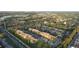 Wide aerial view of the community and surrounding area at 5208 Via Hacienda Cir # 201, Orlando, FL 32839