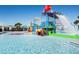 Colorful water playground with multiple slides at 8881 Qin Loop, Kissimmee, FL 34747