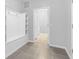 Bright entryway with built-in bench and shelving at 8881 Qin Loop, Kissimmee, FL 34747