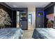 Star Wars themed bedroom with twin beds, TV, and fun decor at 8881 Qin Loop, Kissimmee, FL 34747
