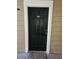Dark green front door with white trim at 13103 Mulberry Park Dr # 817, Orlando, FL 32821