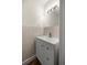 Clean bathroom with updated vanity and modern fixtures at 1419 Ne 21St St, Ocala, FL 34470