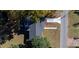 Aerial view of house and driveway at 1419 Ne 21St St, Ocala, FL 34470