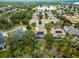 Wide aerial view showing home, pool and neighborhood at 1869 Merlot Dr, Sanford, FL 32771