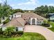 Property with a large backyard and a two-car garage at 1869 Merlot Dr, Sanford, FL 32771