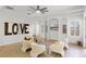 Bright living room with comfy seating and pool view at 1869 Merlot Dr, Sanford, FL 32771