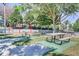 Community picnic area with tables and nearby playground at 2785 Almaton Loop # 305, Kissimmee, FL 34747