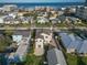 Aerial view of house, beach, and neighborhood at 727 N Grandview Ave, Daytona Beach, FL 32118