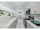 Updated kitchen, featuring stainless steel appliances at 727 N Grandview Ave, Daytona Beach, FL 32118