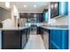 Modern kitchen with stainless steel appliances and granite countertops at 1166 Presidential Ln, Apopka, FL 32703