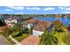 Luxury waterfront home with a large yard at 16659 Broadwater Ave, Winter Garden, FL 34787