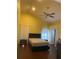 Bright main bedroom with high ceilings and ceiling fan at 1844 Oxton Ct, Ocoee, FL 34761