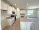 Modern kitchen with white cabinets and granite countertops at 2007 Iorio St, Saint Cloud, FL 34771