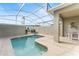 Private pool area with patio furniture at 284 Ocean Course Ave, Davenport, FL 33896