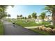 Community park with walking paths, open green space and residents enjoying outdoor activities at 7916 Waterfield Ave, Orlando, FL 32832