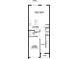 One-story floor plan featuring a one-car garage, great room, and kitchen at 5086 Rain Shadow Dr, St Cloud, FL 34772