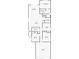 1,500 sq ft 3 bed 2 bath home floor plan at 6886 Wilson Hammock Ave, Groveland, FL 34736