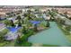 Community playground with shade structures at 1142 Trappers Trail Loop, Davenport, FL 33896