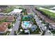 Aerial view of community and golf course at 1142 Trappers Trail Loop, Davenport, FL 33896
