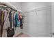 Spacious closet with double hanging rods and shelving at 1142 Trappers Trail Loop, Davenport, FL 33896