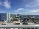 Panoramic city views from private balcony at 155 S Court Ave # 1605, Orlando, FL 32801