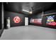 Finished garage with superhero-themed murals at 3032 Mahalo Dr, Davenport, FL 33897