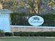 Community entrance with Turtle Creek signage at 4803 Apple Blossom Ln # 4803, St Cloud, FL 34771