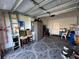 Garage with storage shelving and extra space at 4803 Apple Blossom Ln # 4803, St Cloud, FL 34771