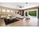 Open dining area with glass table and backyard view at 1429 Chapman Cir, Winter Park, FL 32789