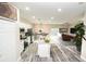Open concept kitchen and living area with modern appliances and furniture at 2642 Magnolia Cir, Lake Wales, FL 33898