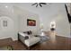 L-shaped sectional sofa in a bright living room at 2660 Oneida Loop, Kissimmee, FL 34747